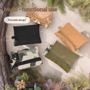 SERENEGLOW Tactical Coin Purse Outdoor Portable Zipper Coin Card Holder Card Key Storage Camouflage Multifunction