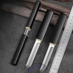 Cherry.Shop ชุดมีดคู่ ใบมีดสองด้าน แบบพกพา สําหรับตั้งแคมป์กลางแจ้ง พร้อมส่ง