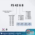 [READY STOCK] Primestar 28U 19inch Floor Standing Server Rack, Perspex / Perforated Door (SIRIM). 