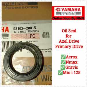 Yamaha Genuine Parts Primary Drive Oil Seal 93102-20815 for Aerox Nmax and Mio