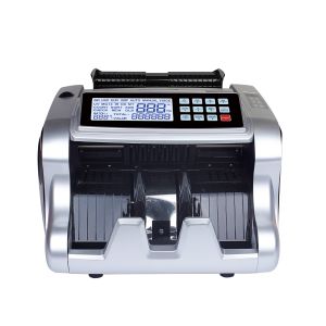 New High-Quality Bill Counter Machine with LCD Display Bank Noter Detector and Money Counting Function