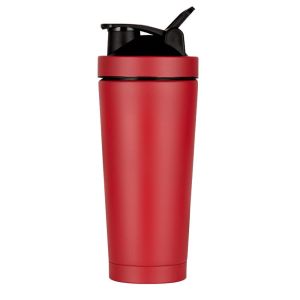 GAOSU 500ml/750ml Cốc Lắc Whey Thép không gỉ 304 Có cân Chai Bột protein Cốc uống trực tiếp Chịu nhiệt độ cao Cốc nước thể thao Thể dục thể thao