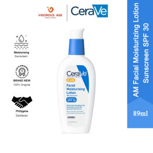 CeraVe AM Facial Moisturizing Lotion 89ml with sunscreen SPF 30 Lightweight Repair Sensitive Skin