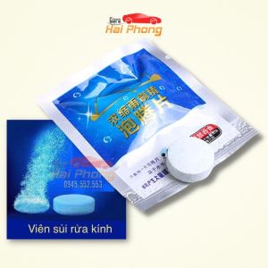 Combo 30 Viên Sủi Rửa Kính Ô Tô Xe Hơi Tiện Dụng (1 viên pha 4 Lít nước )