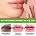Termurah !!! Lipbalm Pemerah Bibir Aloe Vera 99% Lip Oil Sasimi Aloe Vera / Lipstik Tahan Lama Anti Air Lipstik Tahan Air 24 Jam Lipgloss Bening Aloe Vera Gel Lipstik Korea Soothing Gel Liptint Anak Sekolah Lip Balm SPF Pelembab Bibir Kering dan Hitam. 