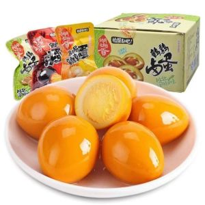 【10【10pcs】Braised quail eggs 湖湘贡鹌鹑蛋无壳卤蛋整盒早餐火锅香辣盐焗铁蛋零食卤蛋网红爆款pcs】