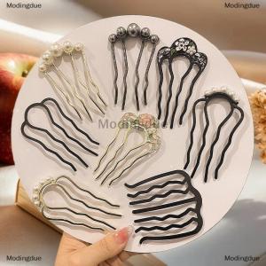 [COD] Modingdue Metal U-Shaped Hair Fork Combs Tassel Hair Sticks Hair Clip Hairpins Women Girl Hair Accessories Ornament Styling Tool