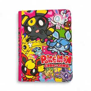 Chibi Eeveelutions 9 Pocket Zipper Card Binder by 1UP | TCG Album | Limited Edition | Eevee Binder