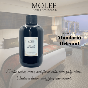 Molee Hotel Inspired Reed Diffuser Refill | Singapore Hotel Scent
