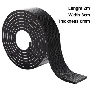 VOYUE กาวในตัว แผ่นรองขาเฟอร์นิเจอร์ ป้องกันการลื่น ป้องกันการชนกัน แผ่นรองขาโต๊ะ แผ่นยางรอง ฮาร์ดแวร์สำหรับคลังสินค้า