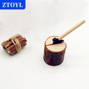 [COD]🔥🔥🔥ZTOYL 1 3Pcs New Fashion 1:12 Dollhouse Simulation Miniature Field Chicken Nest Axe Woodcutting Countryside Toilet Decoration