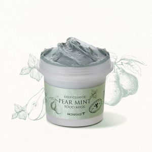 MẶT NẠ RỬA LÀM SẠCH SÂU SKINFOOD PEAR MINT FOOD MASK 120ML