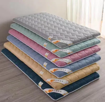 Nệm ngủ một người gắp gọn kích thước 1m x2m dành cho giường tằng và giường sinh viên màu ghi