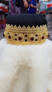 PIN เกี้ยวซีกสีทองพลอยแดงและสีอื่น ๆ ของเด็กเหมาะกับงานประกวด งานพิธี ต่างๆ สวยงาม..