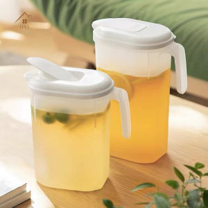 DXL Cold Water Kettle Household High Temperature Resistant Cold Water Cup Large-capacity Teapot White Open Kettle Tie Pot with Lid Plastic Cold Kettle