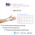 Nẹp Cố Định Cổ Tay Y Tế Linh Hiếu Giúp Cố Định Cổ Tay Bàn Tay Chấn Thương, Cẳng Tay Ngắn. 