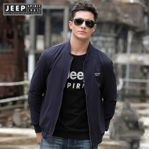 Jeep spirit 1941 estd mens fashion casual windproof warm plush jacket