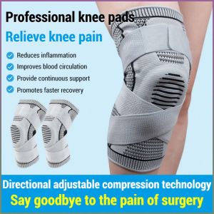 Knee Sleeve Adjustable Stretch Fabric Knee Protection Wear-resistant and Durable Soft and Comfortable