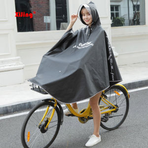 SUPERLI 2024 High quality Men Women Cycling Bicycle Bike Raincoat Rain Cape Poncho Hooded Windproof Rain Coat Mobility Scooter Cover