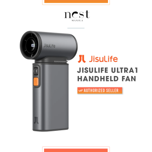 Jisulife 3in1 Ultra1 Portable Fan | Handheld Fans | LED Display Fan | Multifunctional Portable Fan | 100 Speed Level | 9000 mAh Battery Capacity | 1.5 to 6.5 hours Working Time | 315 g Weight | The Nest Manila