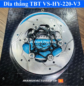 Đĩa thắng TBT 2T2 gắn nhiều dòng xe ( Mẫu VS-HY-220-V3 ) chính hãng