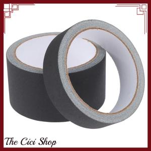 [The Cici Shop] Black Gaffer Tape No Residue Non-Reflective Easy Tear Book Repair Tape Matte