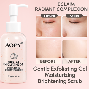 Body Scrub Gentle Exfoliating Cream Cleansing Pores Moisturizing Brightening Facial Gel