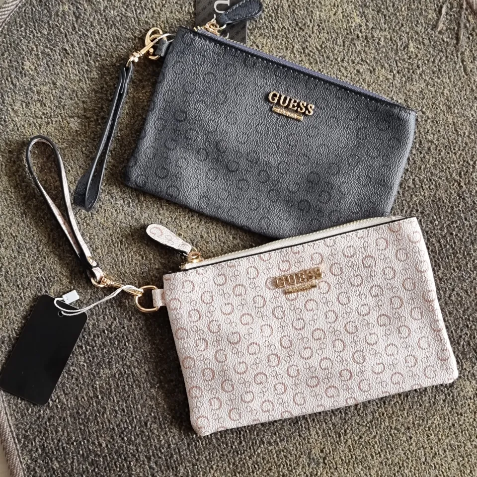 Guess wallet wristlet best sale