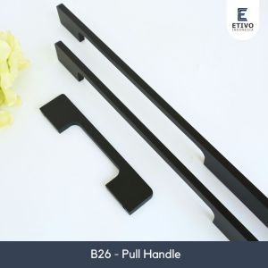 Etivo B26 Pull Bar Handle Gold | Tarikan Laci Gold | Gagang Pintu Lemari