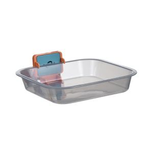 Shishun 3 layers Kitchen Dish Racks Stackable Wall Mount Food Plate Steamboat Hot Pot Side Shelf Serving Organizer Rack