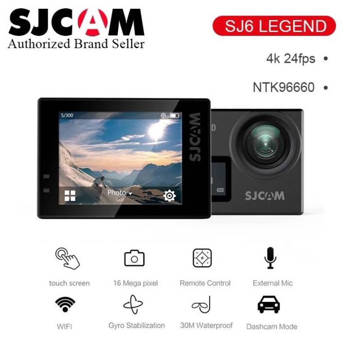 SJCAM SJ6 Legend Action Camera 4K Wifi 30M Waterproof Ultra HD