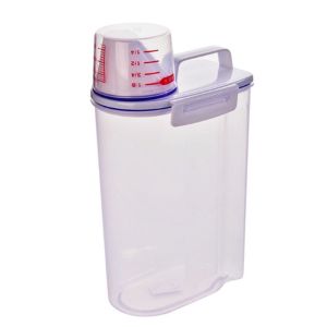 2.5L Pet Food Storage Container Cat Air Tight Sealed Storage Box Dog Food Dispenser