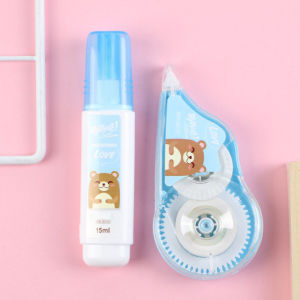 Correction Tape Portable Easy to Use Stationary School Supplies Set High Quality Correction Tape Large Capacity