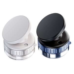 Portable Secure Magnetic Car Phone Bracket Holder with Vacuum Suction for Navigation Video Calls Safe Driving Experience