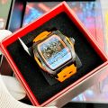 Đồng hồ nam máy cơ đeo tay cao cấp chống nước dây silicon Bonest Gatti size 45mm fullbox , shop kiwi (tặng kèm mô hình siêu xe). 