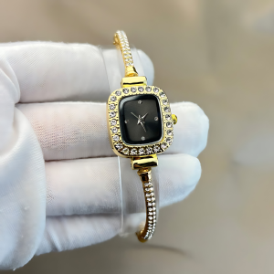 Mulia Agung99 Jam Tangan Wanita Dewasa Terbaru 2025 Jam Tangan Serut Tali Mini Gelang Kristal