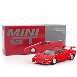 Mô Hình Xe MINI GT Box Version – Lamborghini Countach 25th Anniversary Red 1/64