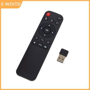【E-WOITD】 Universal 2.4G Wireless Air Mouse Keyboard Remote Control with USB Receiver for Android TV Box Smart TV Windows PC