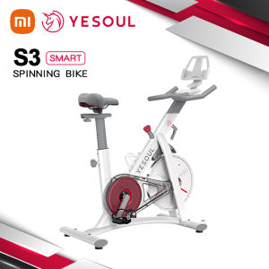 Xiaomi Yesoul Smart Exercise Bike S3 Spinning Bike Magnetic Bike Indoor[International Edition Adjustable FeaturesMobile APPLow Noise Belt Drive Magnetic Resistance Household Fitness Home Gym Cycling Cardio Easy Install Portable Compact Size ]
