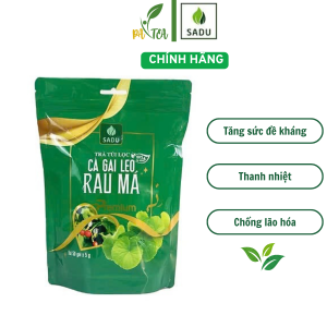 TRÀ TÚI LỌC CÀ GAI LEO RAU MÁ 250G - Sadu giải độc của gan giảm ngứa giảm men gan