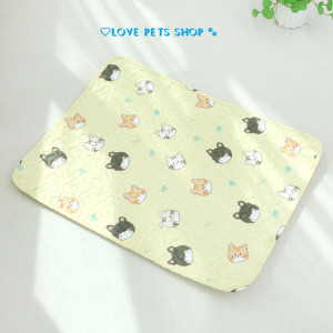 Thảm nằm cho Chó Mèo 4 mùa hoạ tiết dễ thương - Love Pets Shop