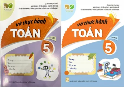 Sách -(Combo) Vở thực hành Toán 5 (Kết nối tri thức với cuộc sống)