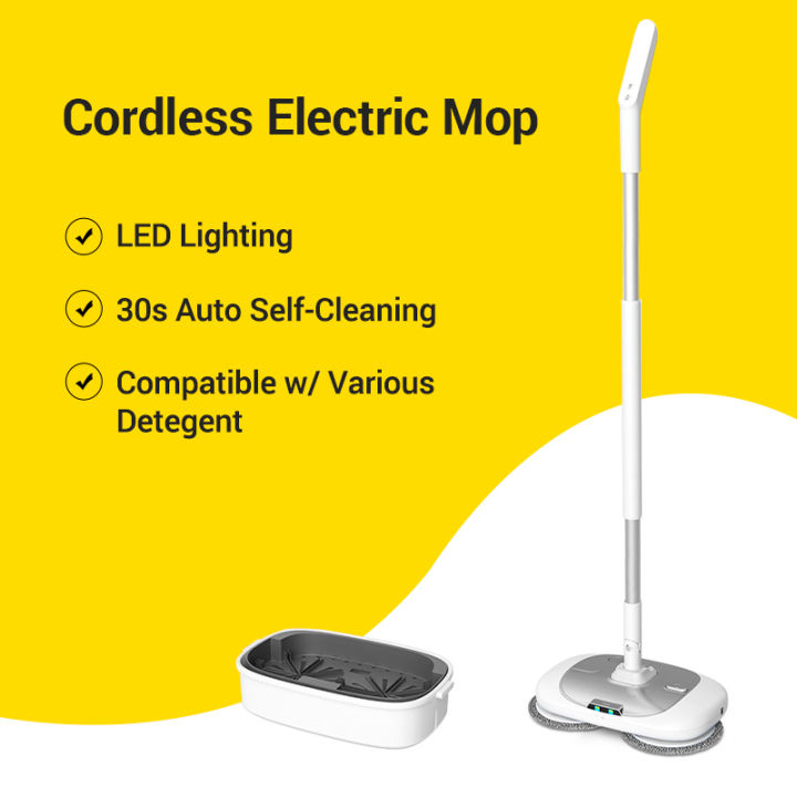 [READY STOCK] Wireless Electric Mop Cordless Rechargeable Floor Magic
