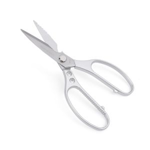 2pcs Multipurpose Kitchen Sharp Scissors / Japan Imported Premium Heavy Duty Stainless Steel Cooking Shears for Cutting Meat Food Fish Poultry Bone BBQVegetables / Multi-Purpose Kitchen Shears / Non Slip Stainless Steel Sharp Cooking Scissors