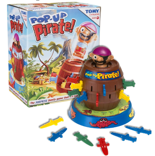 Running man pirate clearance pop up game