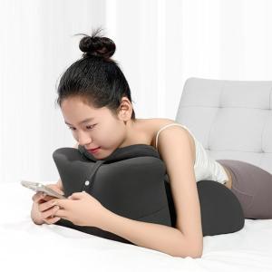 Washable Sleeping Pillow With Body Memory Foam Reduces Shoulder Strain During Daytimes Rest