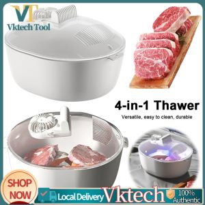 Physical Thawing Plate Frozen Meat Circulating Defroster Meat Defrosting Machine