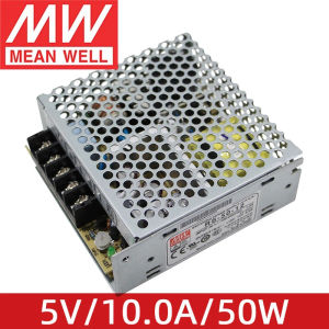 MEAN WELL RS-50-5 5V 10.0A 50W High Quality meanwell AC/DC 50W Single Output Switching Power Supply