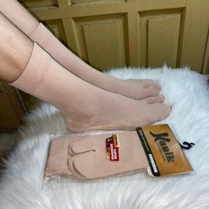 NEW VIORANO - Kaos kaki Kanik Model Jempol Wanita Hijab Muslimah Model Basic Polos Panjang Sebetis