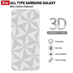 Skin Carbon Samsung M15 5G A06 A15 4G 5G A25 5G A35 5G A55 5G Back Skin Motif Diamond